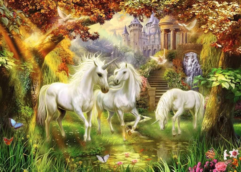 Ravensburger Unicorns in the Forest (1000pcs)