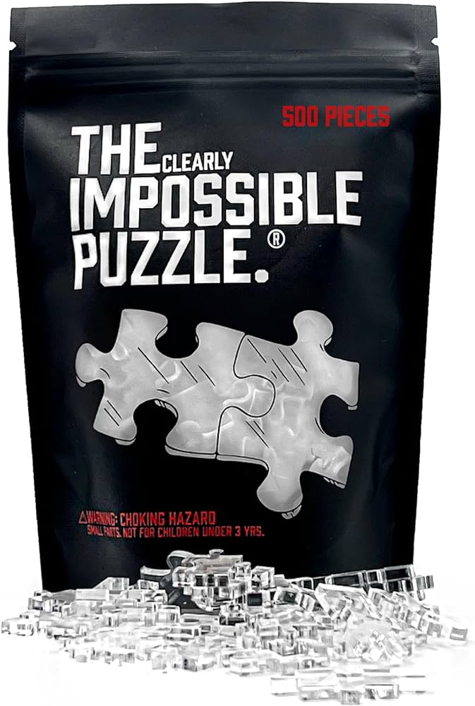 Buy Pfg The Clearly Impossible Puzzle (500pcs) (usage Used - Puzzles 