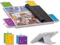 1000pcs Tilting Puzzle Board with 4 Colorful Drawers & Cover