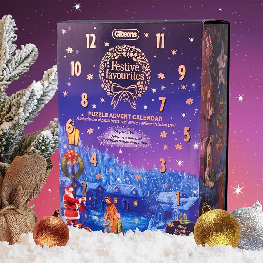 Festive Favorites Advent Calendar (24 puzzles)