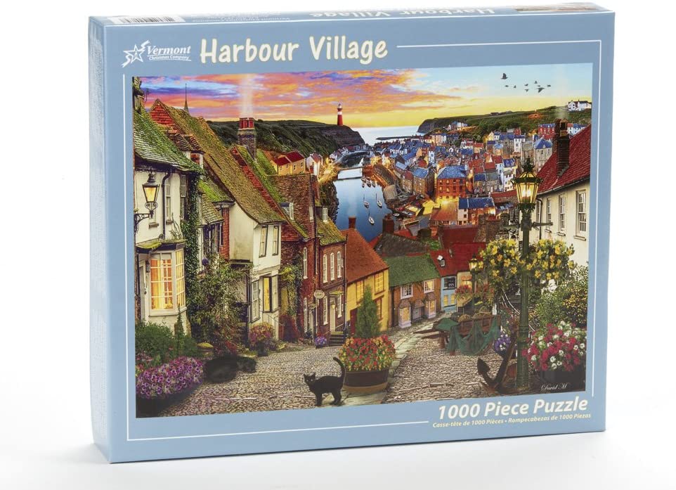 PFG Harbour Village, David MacLean (1000pcs) (Usage/Used - PUZZLES FOR GOOD)