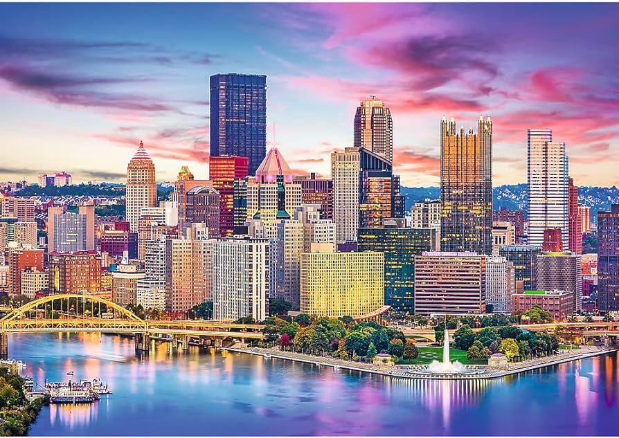 PFG Pittsburgh, Pennsylvania (1000pcs) (Usage/Used - PUZZLES FOR GOOD)