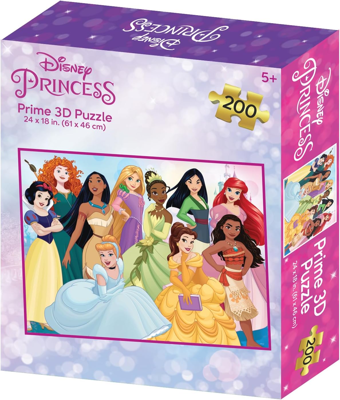 Buy Disney princess (3d puzzle) (200pcs) Puzzle | Jigsaw Jungle