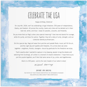 Celebrate the USA, Michael Storrings (500pcs) (FOIL)
