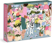 Marché des fleurs PFG (1000pcs) (utilisation / utilisée - puzzles pour de bon)