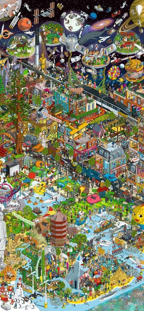 Ravensburger Guiness World Records (2000pcs) (Panoramic)