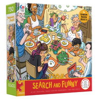 Recherche et drôle: dîner en famille (750pcs)