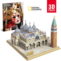 National Geographic Venice - St. Mark's Square (3D Puzzle) (107pcs)