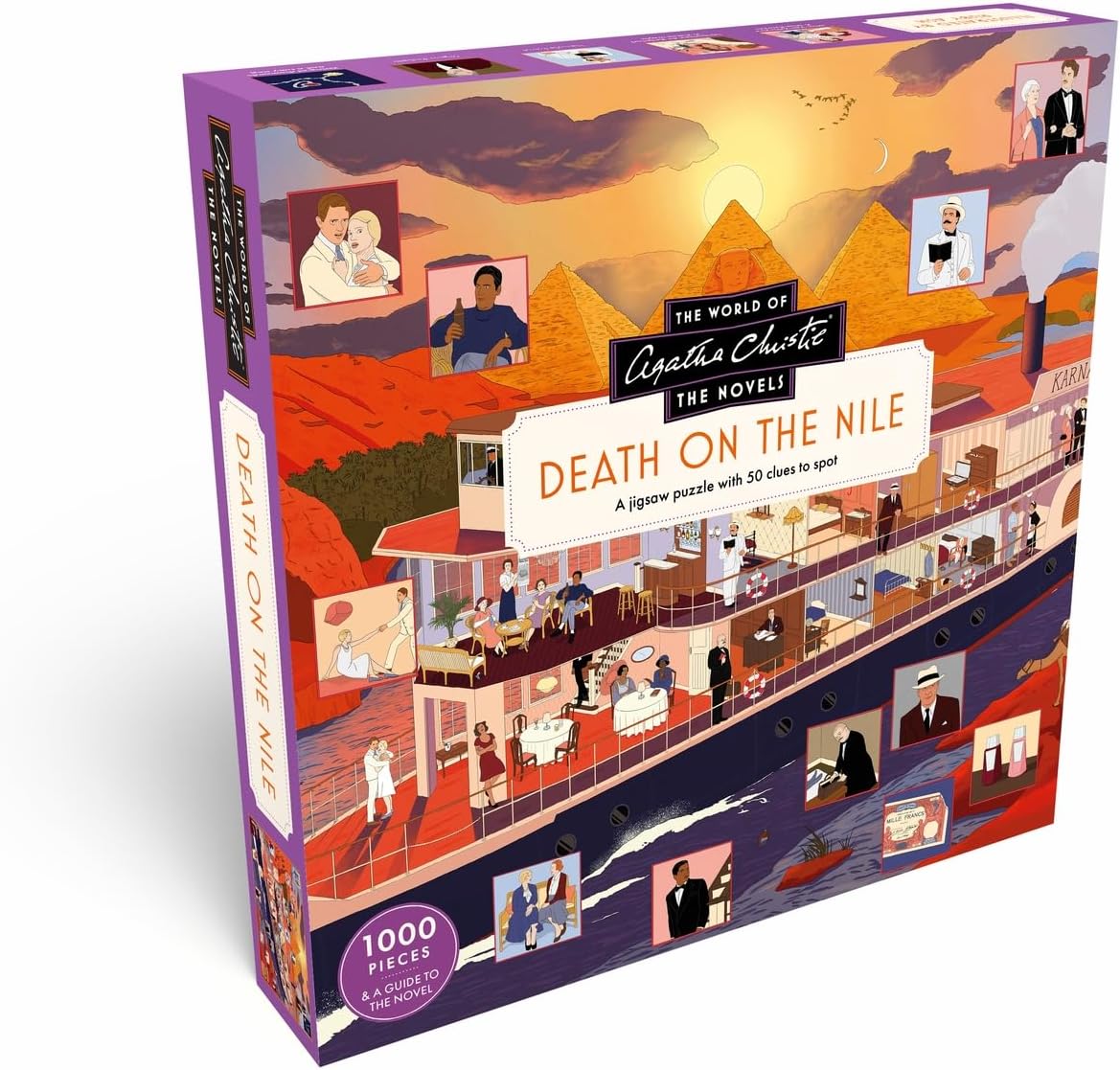 The World of Agatha Christie - Death on the Nile (1000pcs)