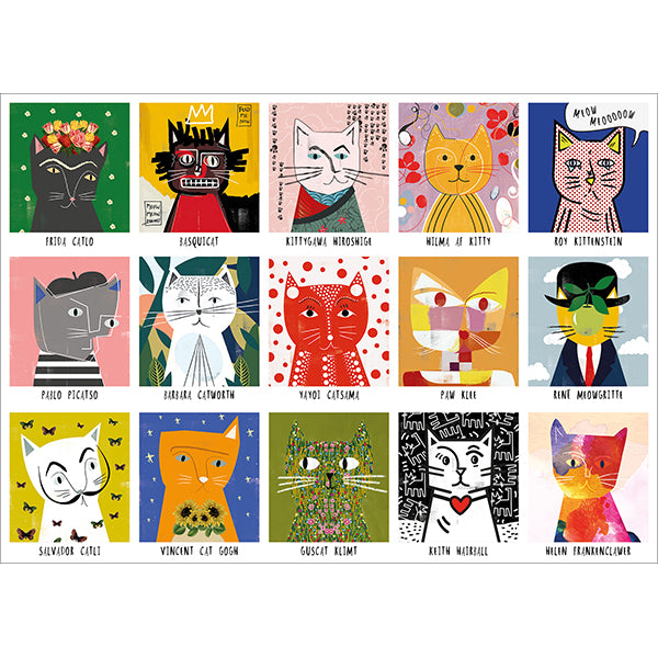 Art Cats (1000pcs)