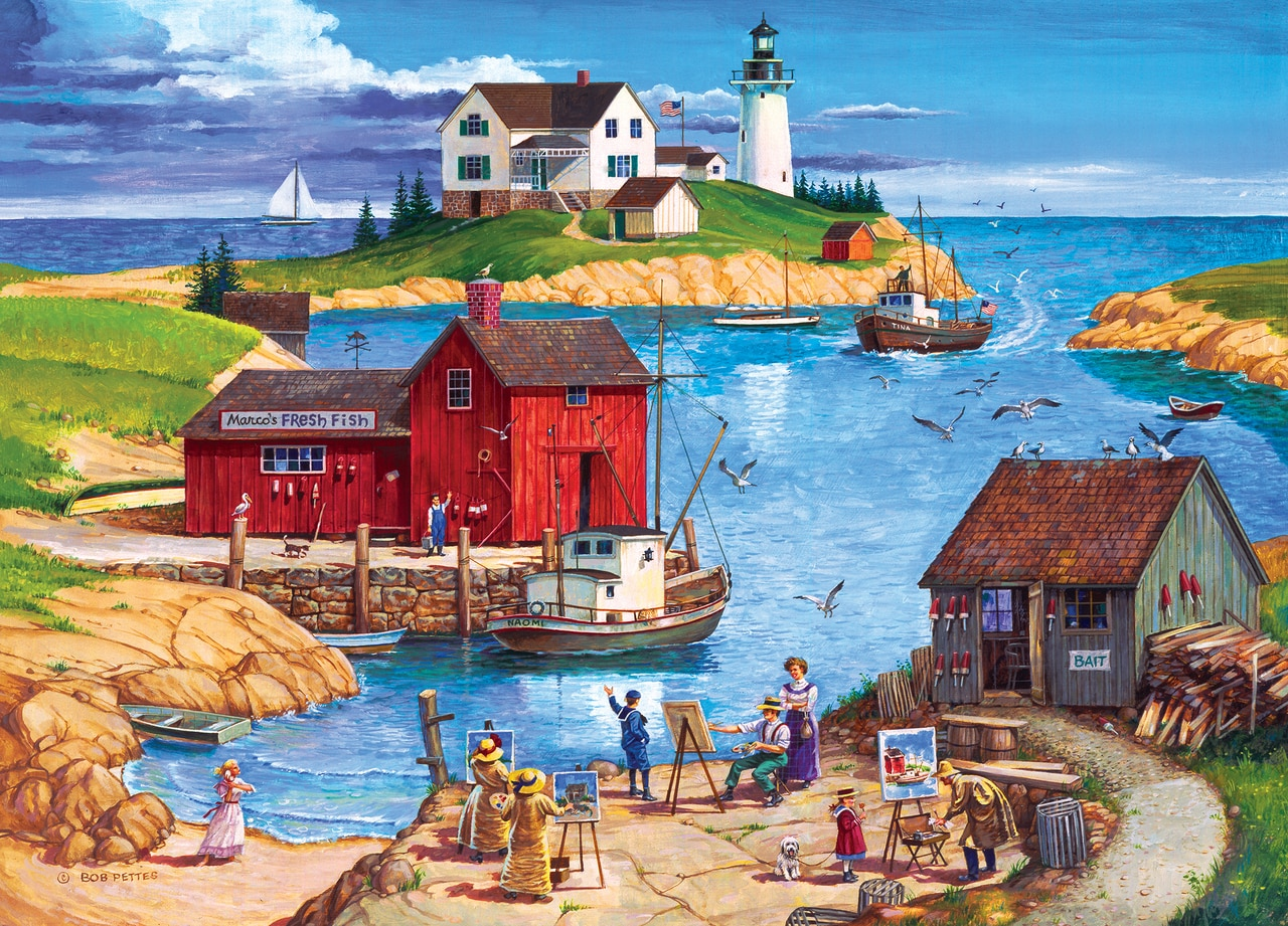 PFG Hometown Gallery - Ladium Bay, Bob Pettes (Usage/Used - PUZZLES FOR GOOD)