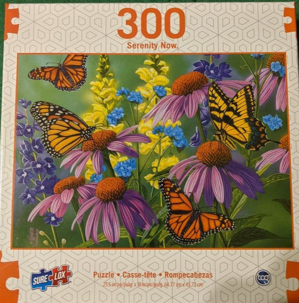 PFG Sérénité Maintenant - Jardin des Papillons (Utilisation - PUZZLES POUR LE BIEN)