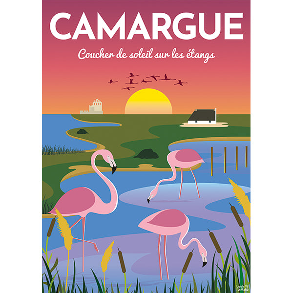 Collection Nostalgie - Affiche de la Camargue (1000pcs)