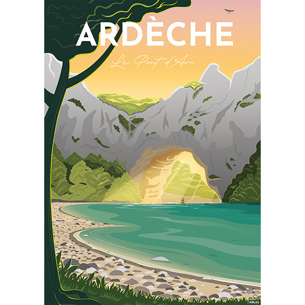 Collection Nostalgie - Affiche de l'Ardeche (1500pcs)