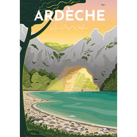 Collection Nostalgie - Affiche de L'Ardeche (1500pcs)