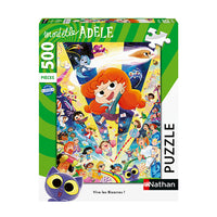 Vive Les Bizarres! Avec Mortelle Adele (500pcs)