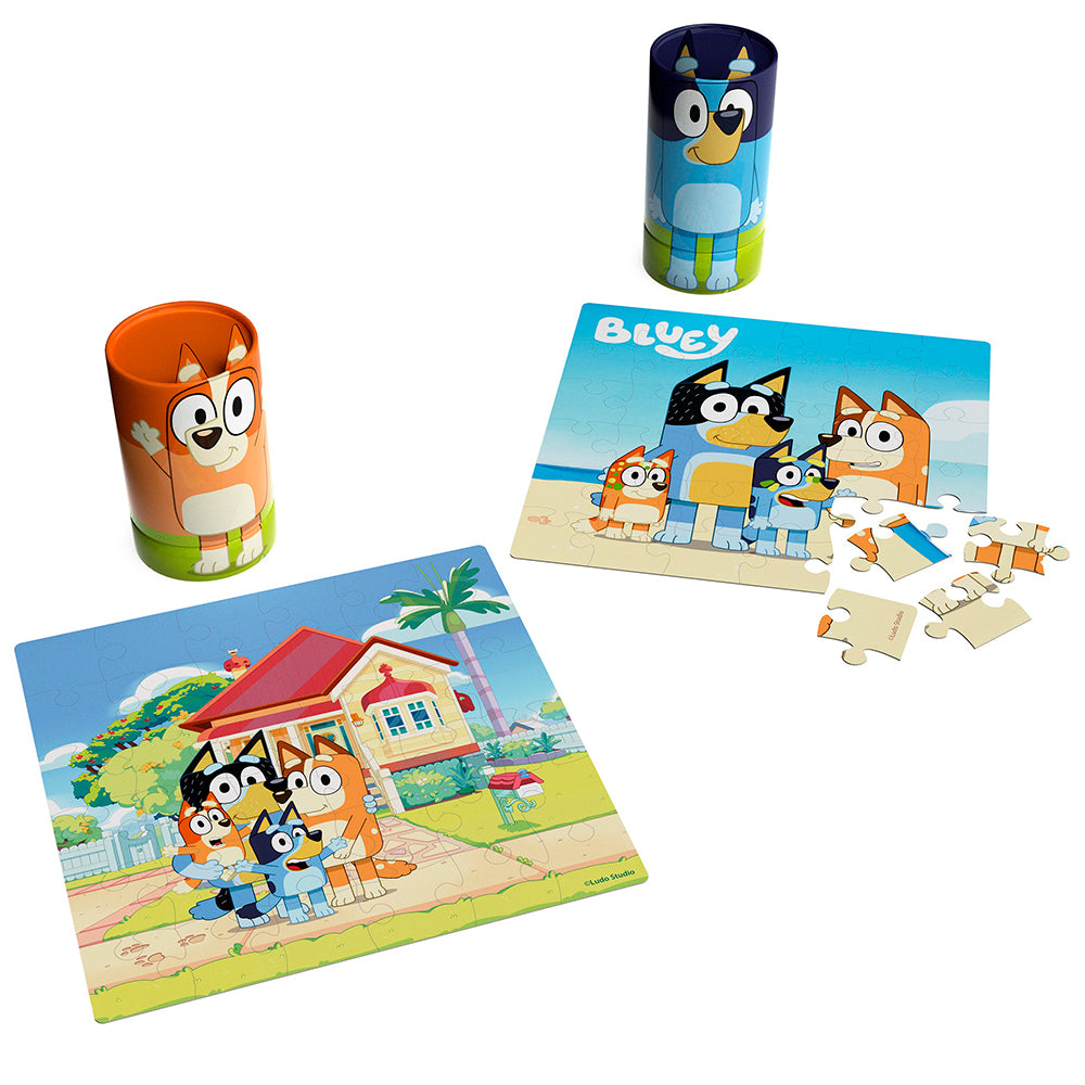 Two Bluey Character Tubes (2 x 36pcs)