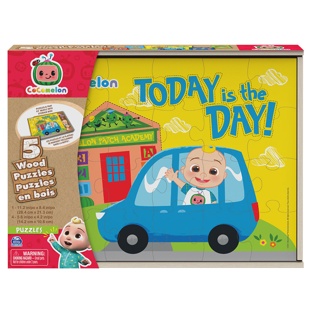 Trefl - Cocomelon, Prêt Pour L'Aventure - Puzzles 24 Maxi- 24 Grandes Pièces, Puzzle Coloré Avec Des Personnages De Bande Dessinée, Divertissement Créatif, Loisir Pour Les Enfants à Partir De 3 Ans