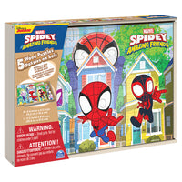 Spidey & Friends 5 en 1 puzzles en bois