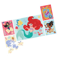 Disney Princess 5-en-1 Puzzles en bois