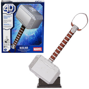 4D Build- Marvel - Mjolnir Thor Hammer