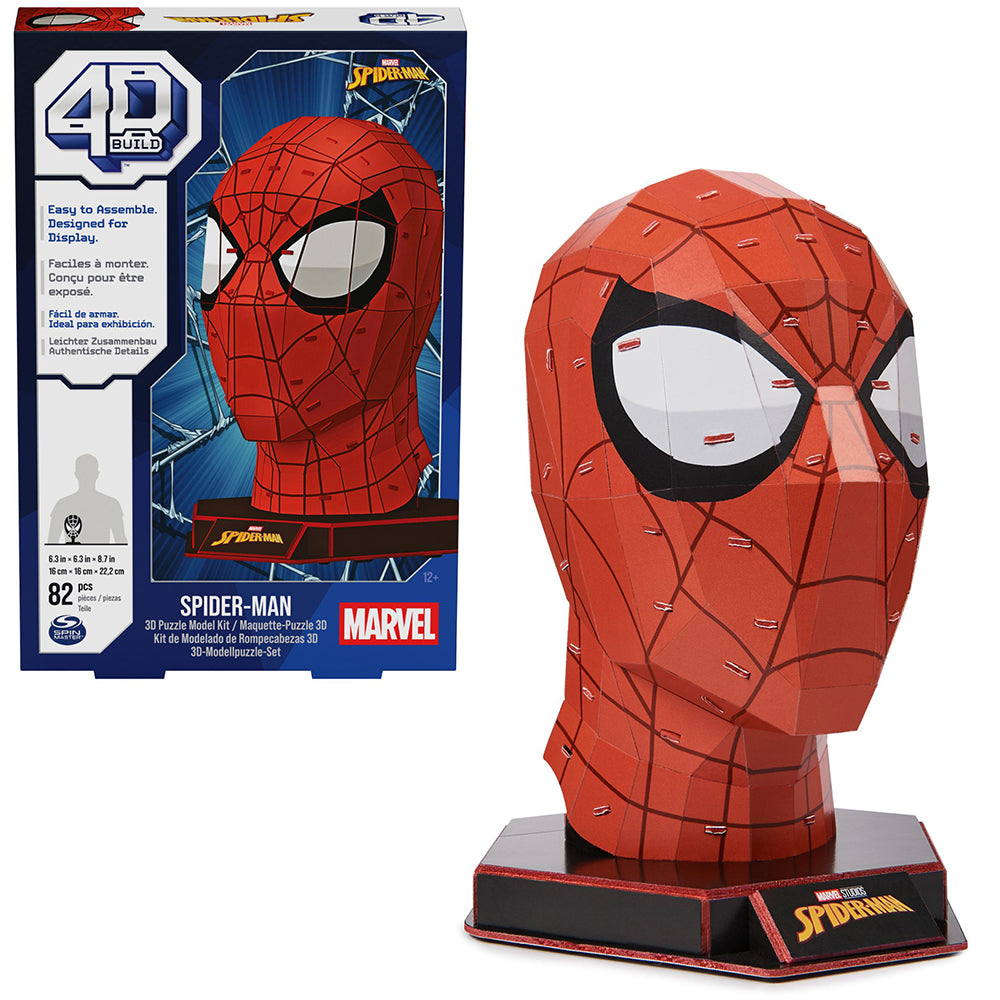 4D Build- Marvel - Spider-Man Mask