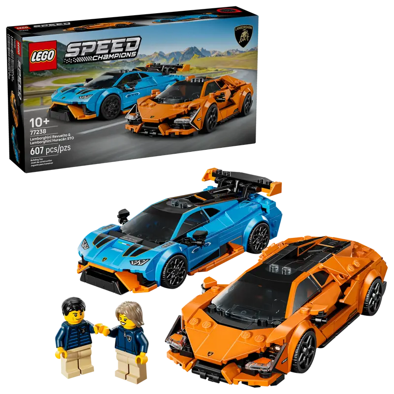 LEGO® - Speed Champions - Lamborghini Revuelto & Huracan STO