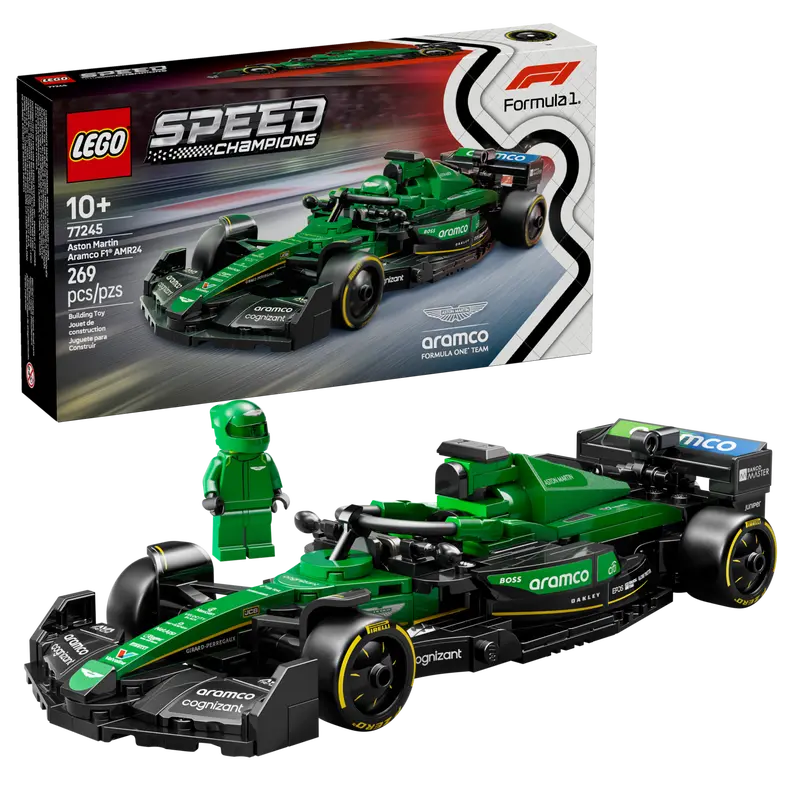 LEGO® - Speed Champions - Aston Martin Aramco F1® AMR24 Race Car