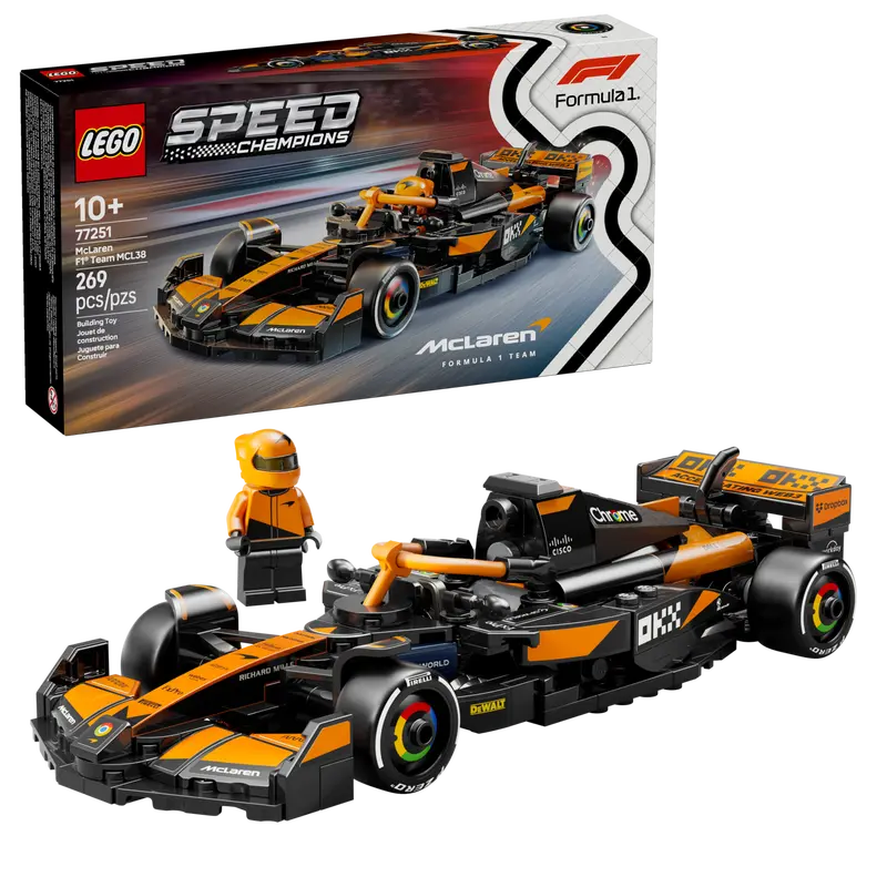 LEGO® - Speed Champions - McLaren F1® Team MCL38 Race Car