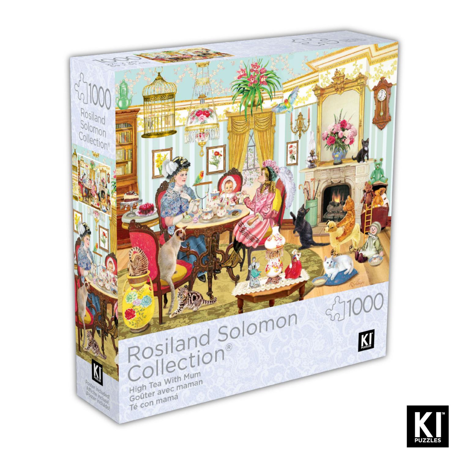 Thé élevé avec maman, Rosiland Salomon (1000pcs)