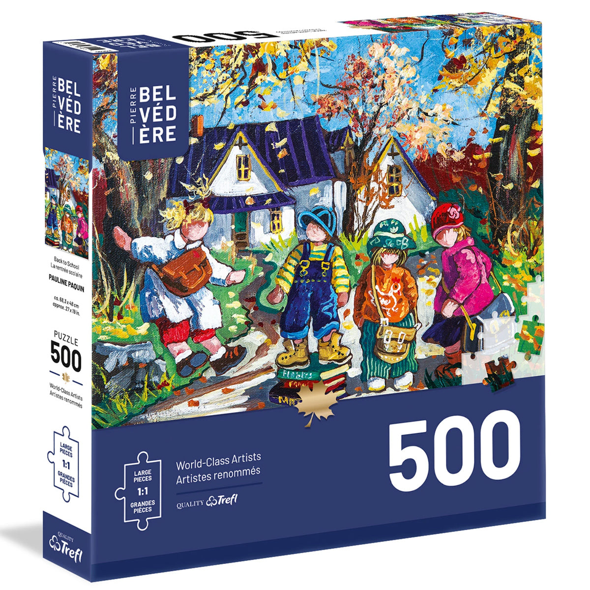 Buy Back to school, pauline paquin (500pcs) Puzzle | Jigsaw Jungle