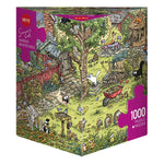 PFG Garden Adventure, Simon's Cat (Triangular Box) (1000pcs) (utilisation / utilisée - puzzles pour de bon)