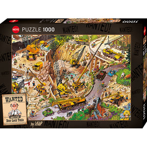 Recherché! Cherchez et recherche - Lock de porte Tonio, Loup (1000pcs)