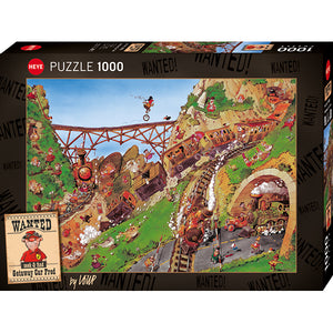 Recherché! Cherchez et recherche - Getaway Car Fred, Loup (1000pcs)