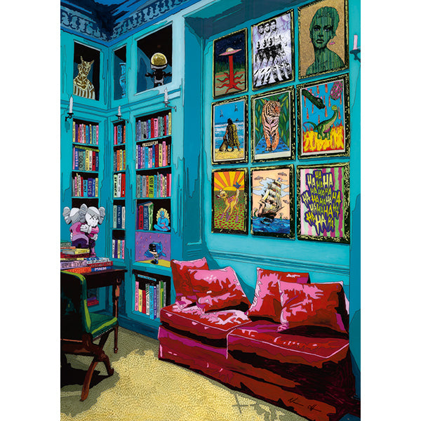 Home - Room With Red Sofa, Norman O'Flynn (1000pcs)