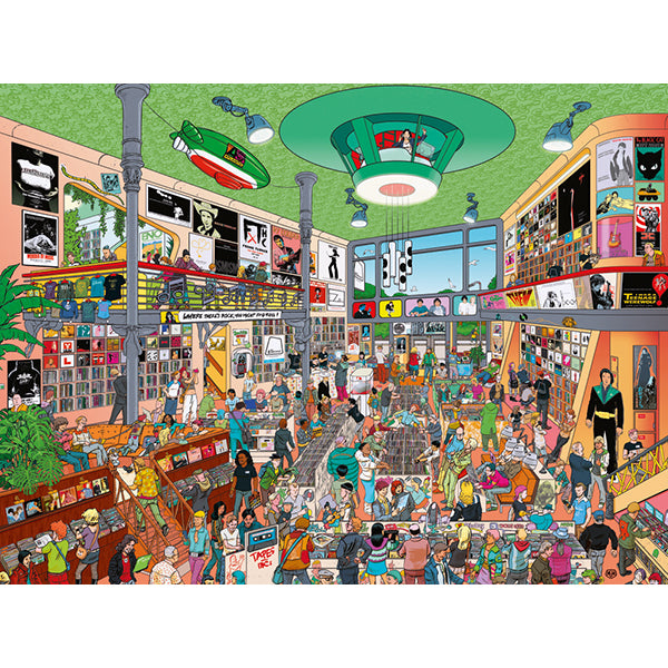 Record Store (Triangular Box) (1500pcs)