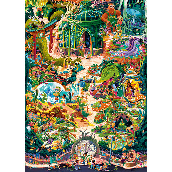 Botanic Garden (2000pcs) (Triangle Box)