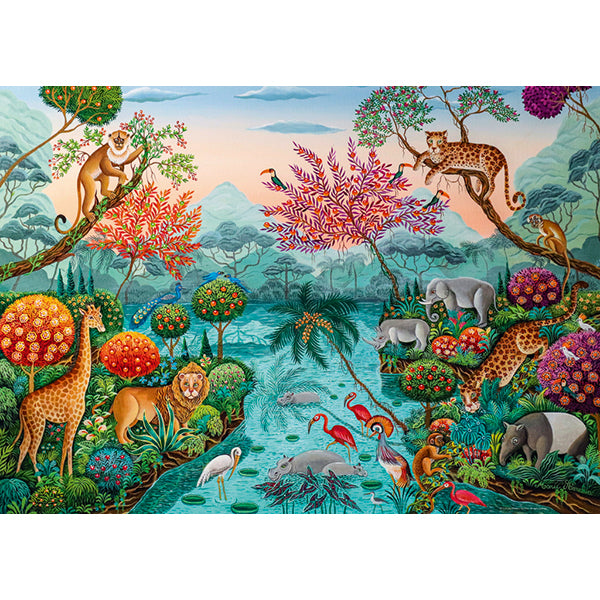 DMG Exotic Garden - Lagoon Paradise (1000pcs) (DAMAGED BOX)