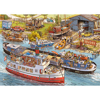 Boatyard, Göbel & Knorr (Triangular box) (1000pcs)