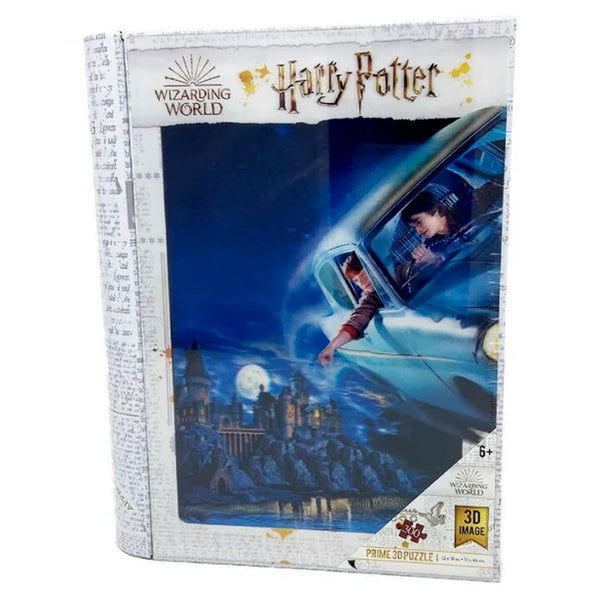 Buy 3d - harry potter - harry potter & ron flying over hogwarts ...