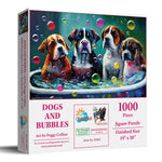 Chiens et bulles, Peggy Collins (1000pcs)
