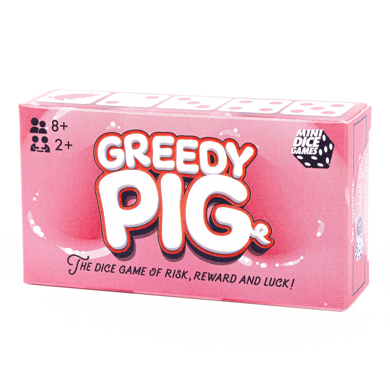 Mini jeux de dés - Le cochon gourmand