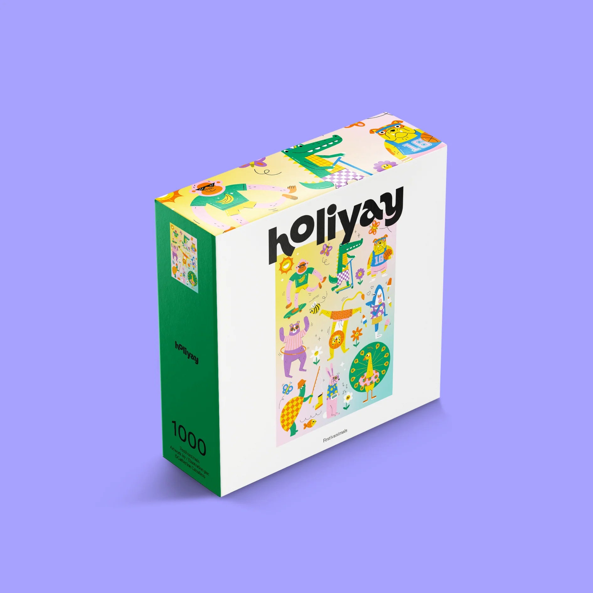 Festivanimals, Animaux festifs, Catherine Caballero (1000pcs)