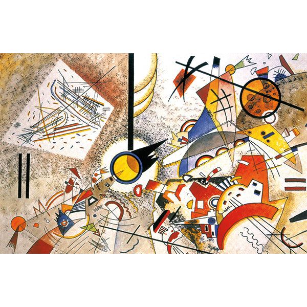 Bustling Aquarelle, Kandinsky