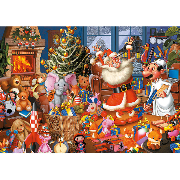 PFG Christmas Surprise, Francois Ruyer (1000pcs) (Usage/Used - PUZZLES FOR GOOD)