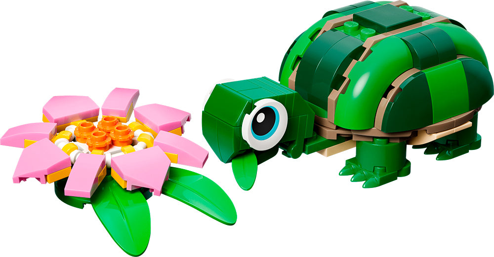LEGO® - Creator - 3-in-1 Turtle with a Water Lily Flower