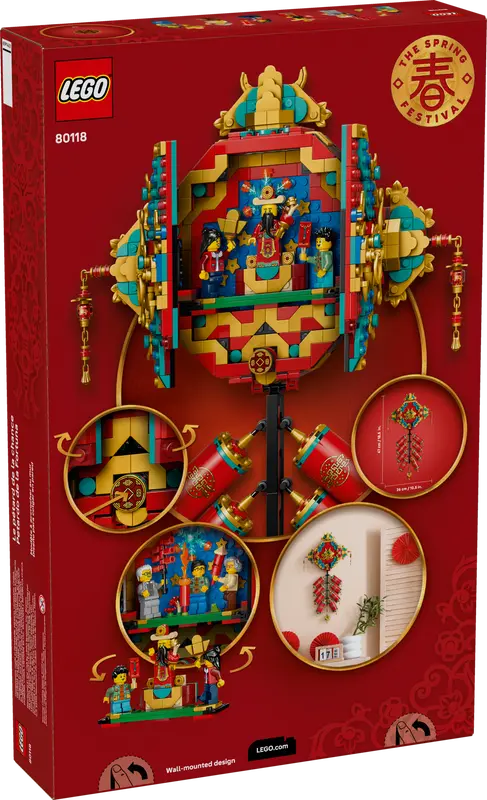 LEGO® - Fête chinoise - Pétard porte-bonheur 