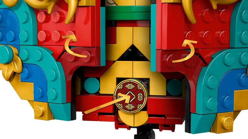 LEGO® - Fête chinoise - Pétard porte-bonheur 