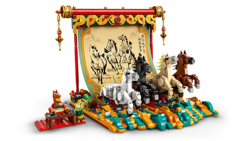 LEGO® - Festival chinois - Toile Cheval au galop 