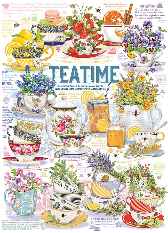 PFG Tea Time, Mary Lake-Thompson (Usage/Used - PUZZLES FOR GOOD)
